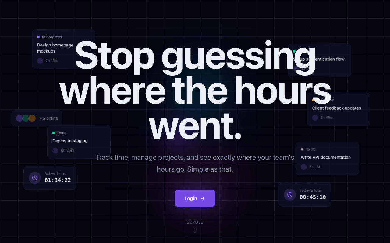 Captura de TimeLogic